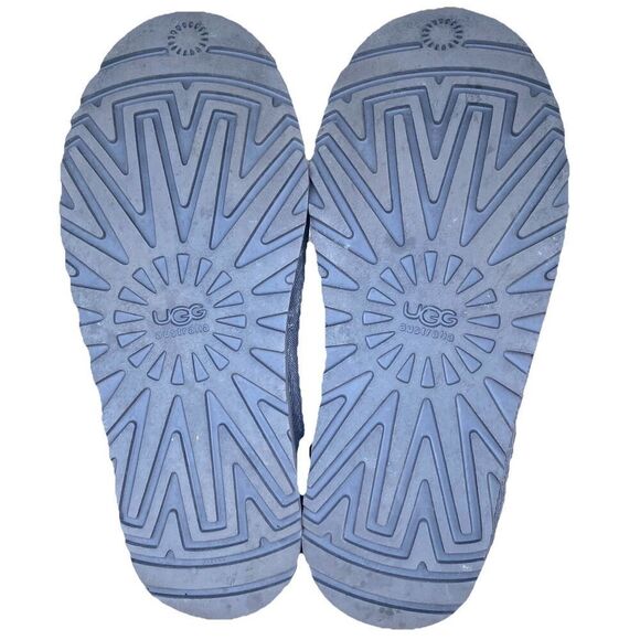 UGG Classic Cardy Knit Tall Gray Slouch Sequin Boots Size 7 Winter Fall - Picture 6 of 7